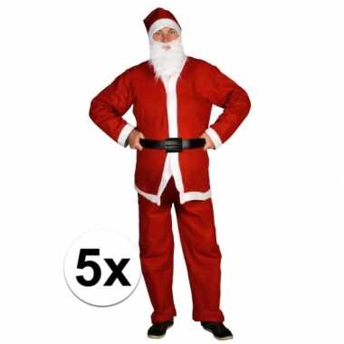 5x goedkoop santa run kerstmanoutfit