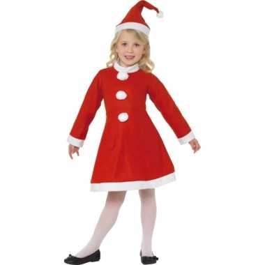 Rood kerstjurkje voor meisjes