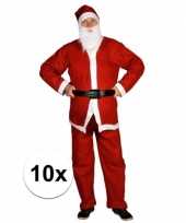 10x goedkoop santa run kerstmanoutfit