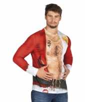 Verkleed t shirt aso kerstman heren