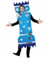Vuurwerk rotje outfit blauw